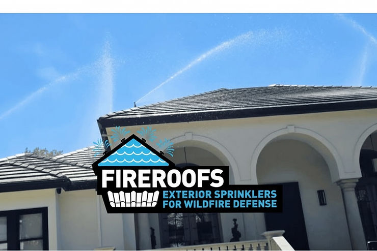Complete Wildfire Defense Sprinkler Installation in Saratoga, California