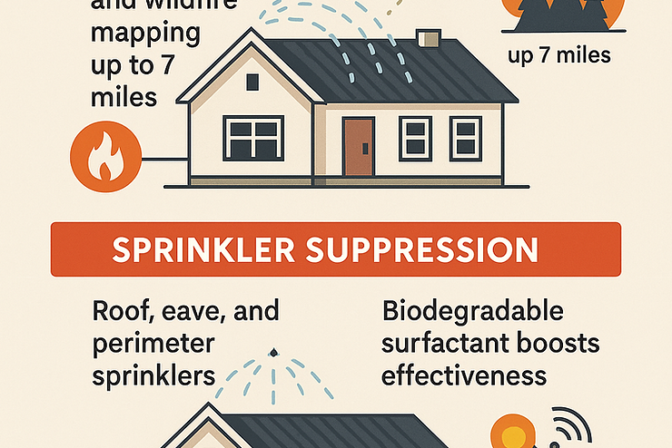 How Wildfire Defense Systems Work