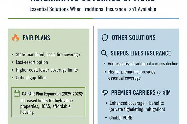 Homeowner Wildfire Insurance coverage options
