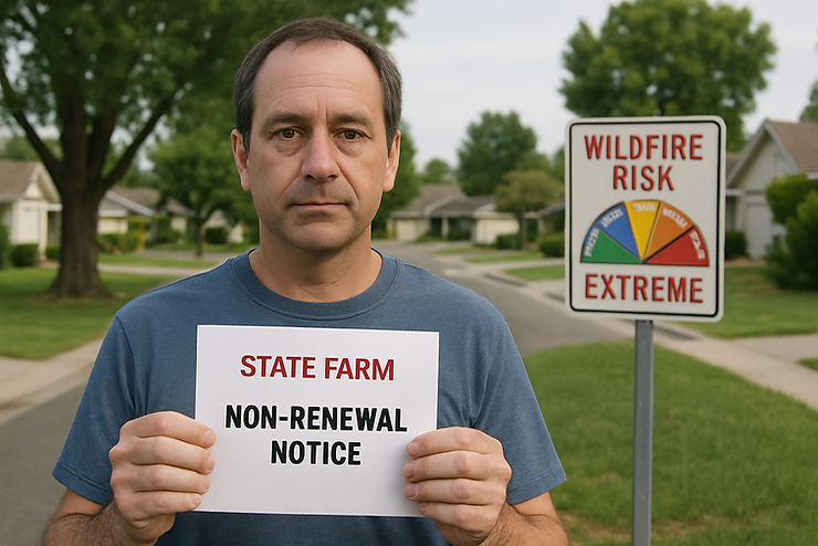 Non Renew Notices for Wildfire Coverage