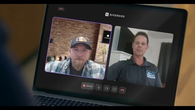 Shawn Gardner, Co-Founder of FireRoofs, on video interview about protecting luxury homes from wildfires